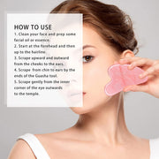 Soverell Sculpt Stone - Rose Quartz Gua Sha Tool
